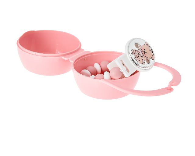 Set Spilla E Box Portaciuccio Orsetto Rosa 2 Pezzi Selezione Zanolli 182108 44575109ra