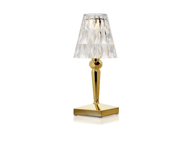 Lamp battery gold