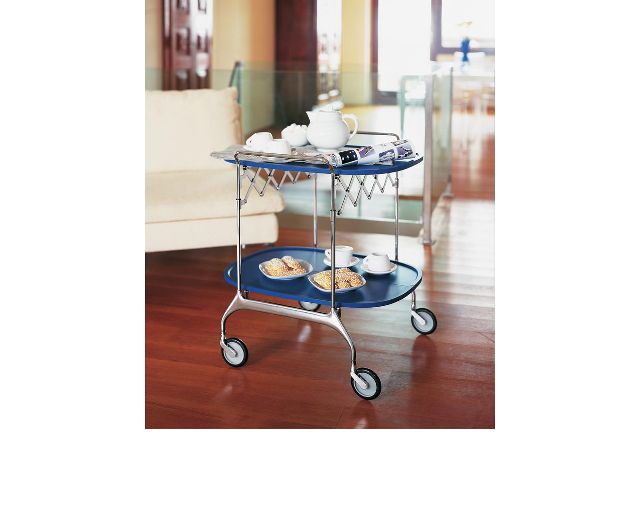 Carrello Gastone Nero Kartell