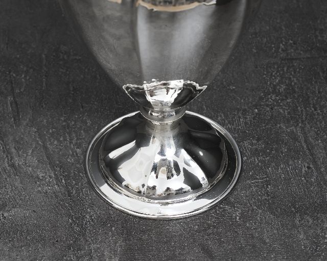 Vase Silver In 700 Style Zanolli Vintage 190545 Us0008766