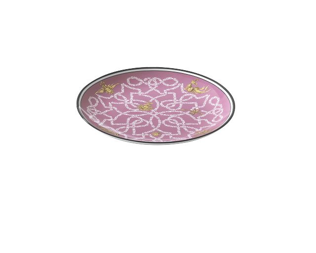 Piatto Dessert Arcadia Rosa Porcellana Richard Ginori 167002 F14000pt1100205b51
