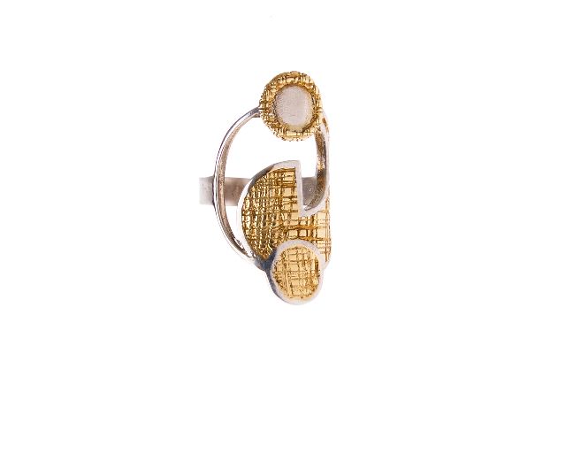 Anello ballo argento