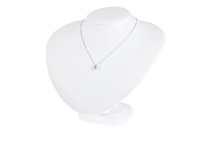Necklace Gold 750 With Aquamarine Drop And Diamonds Selezione Zanolli