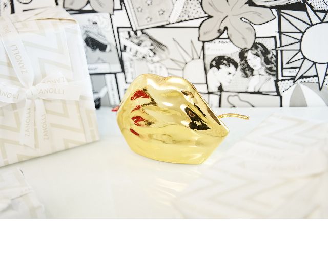 Gold Mouth And Red Chilly Pepper Selezione Zanolli 181839 875pp0308