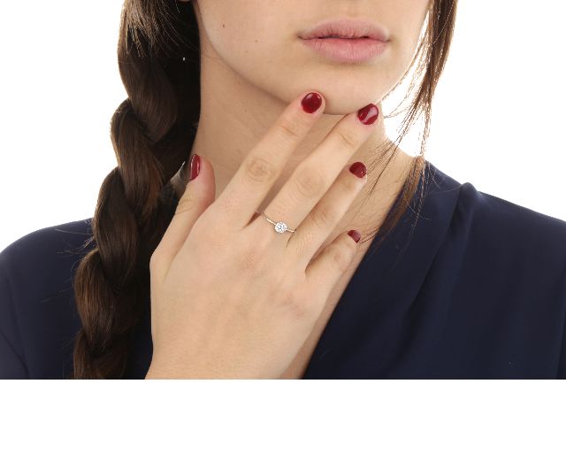 Ring Gold 750 With Diamonds Selezione Zanolli