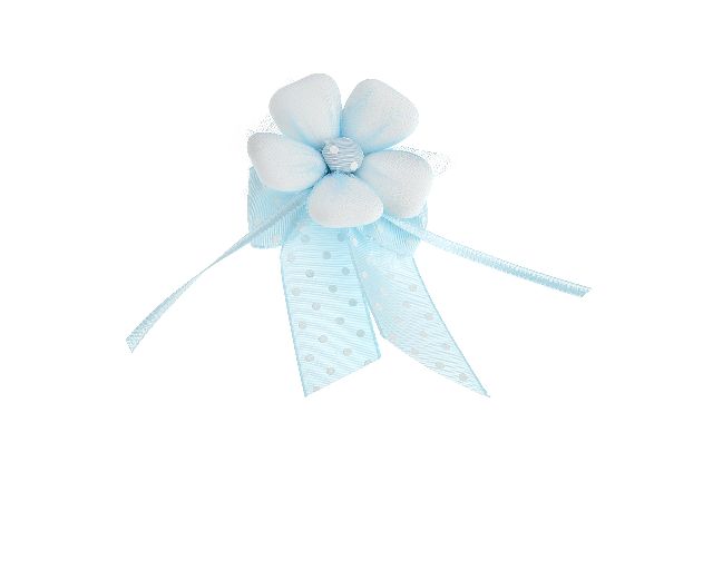 Bicchiere Portacandela Azzurro Cannella Con Ciuffo Portaconfetti Selezione Zanolli 170691 592215802azhx