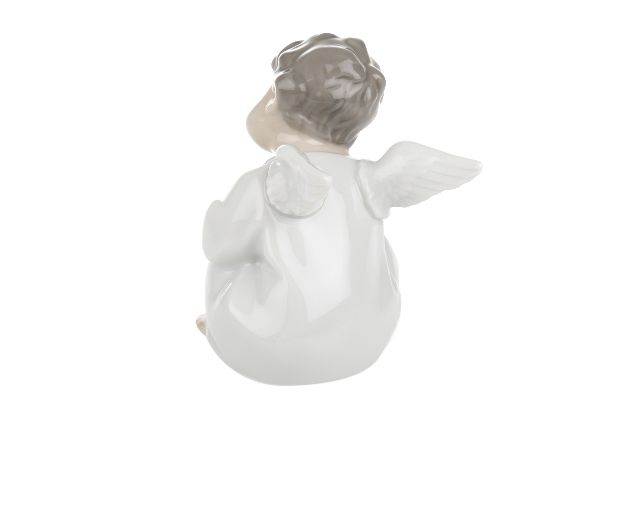 Angioletto Che Medita Porcellana Lladro