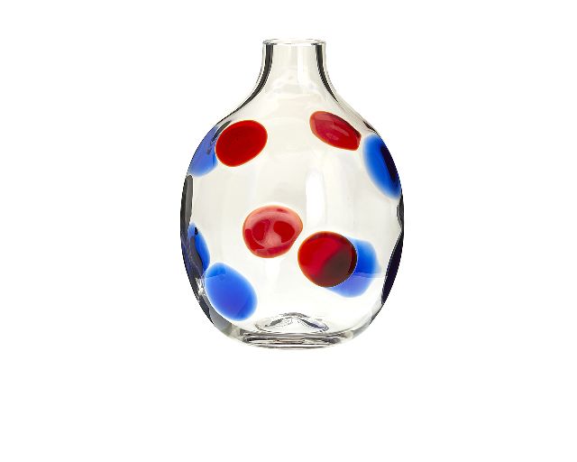 Vase singleflower murano glass