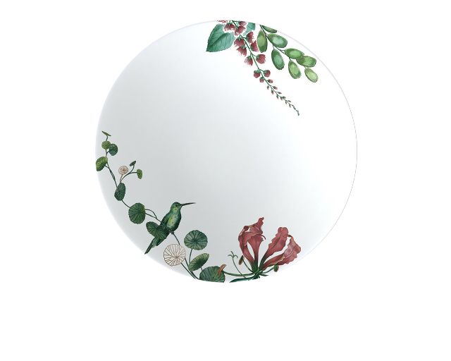 Soup plate avarua porcelain multicolored white