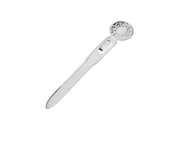 Tagliacarte zodiaco silver plated