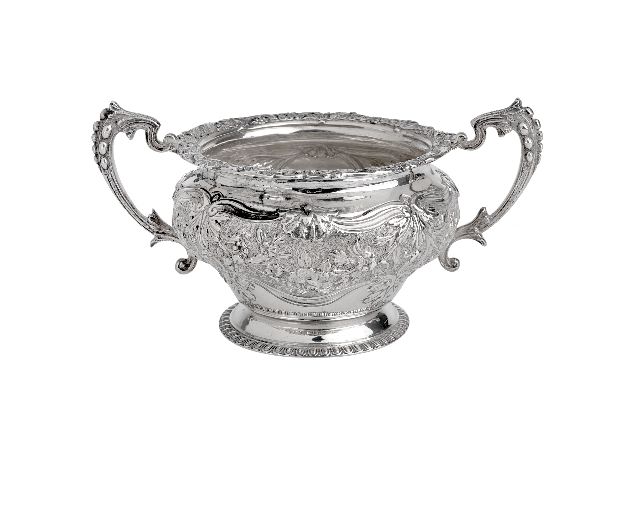 Sugar bowl silver 355 grammi london (gb) 1897-1898
