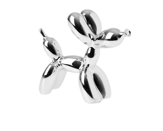 Balloon dog max silver