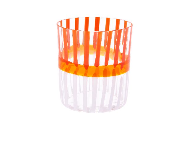 Water glass bora murano glass 2022 collection