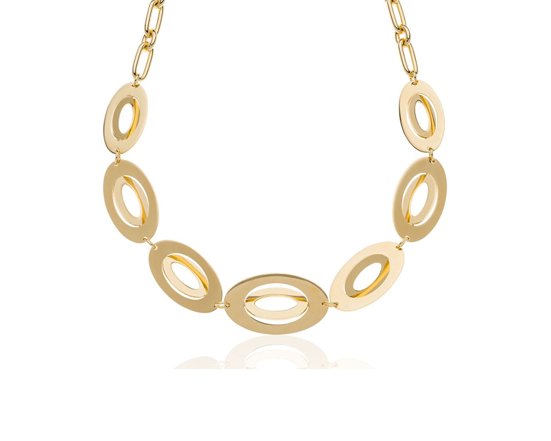 Necklace Dinamica In Gilded Bronze Unoaerre 179943 9262451exh0094