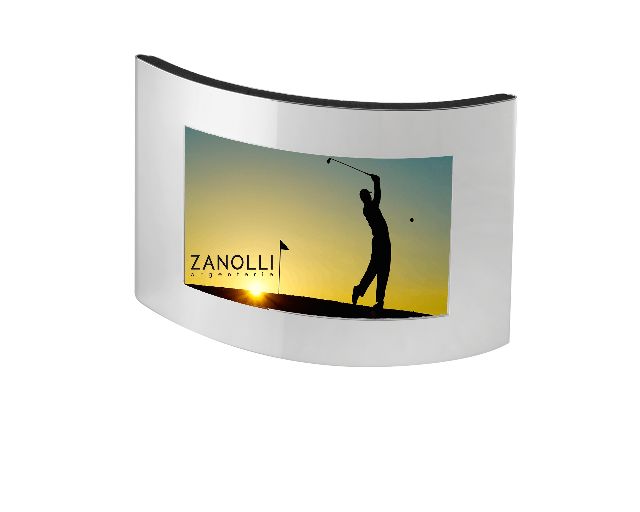 Cornice boomerang silver plated