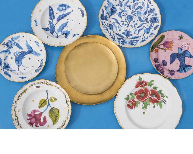 Piatto Fondo La Tavola Scomposta Porcellana Bitossi Home 162458 954ftb00080