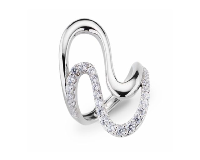 Anello argento con cubic zirconia