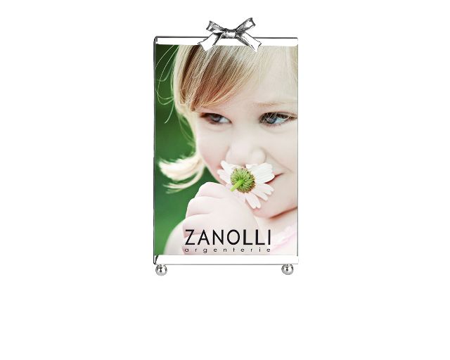 Cornice fiocco argento