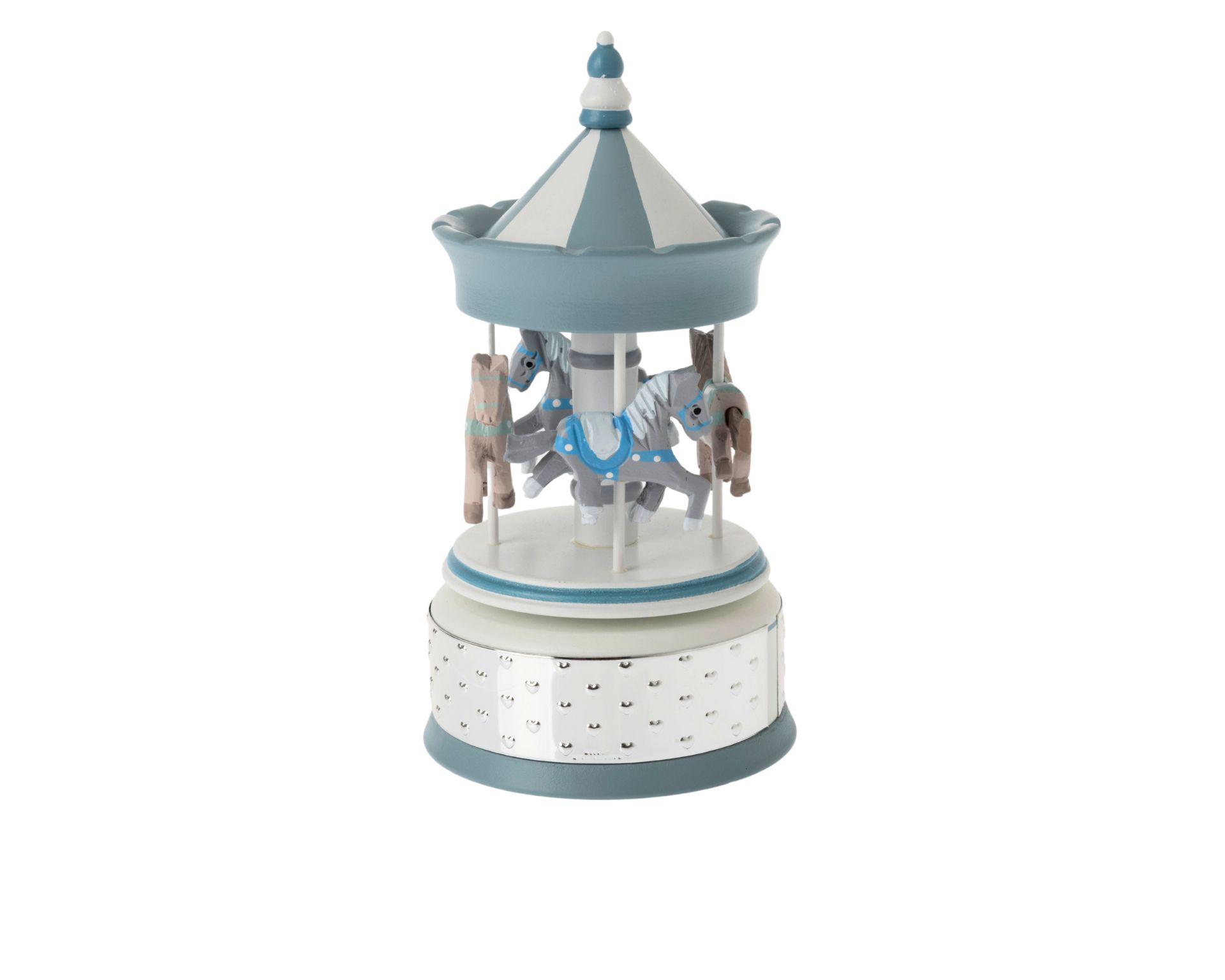 Carillon Giostra Di Cavalli Celeste Selezione Zanolli 188457 44521099c
