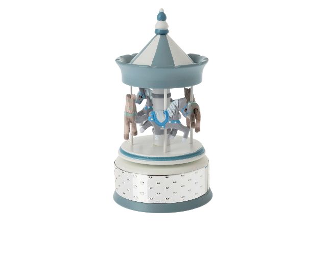 Carillon giostra di cavalli celeste