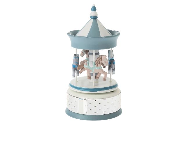 Carillon Giostra Di Cavalli Celeste Selezione Zanolli 188457 44521099c