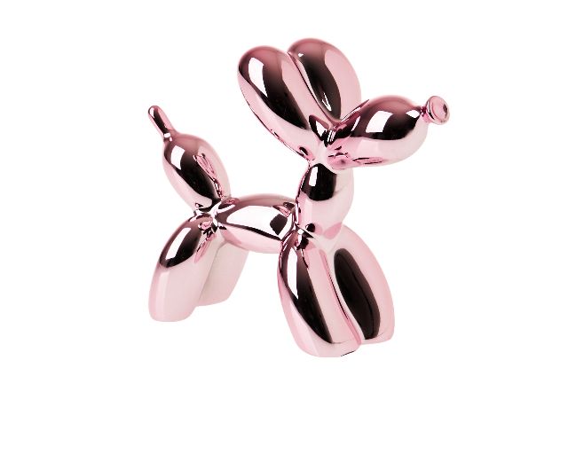 Figurina cane palloncino max fuxia