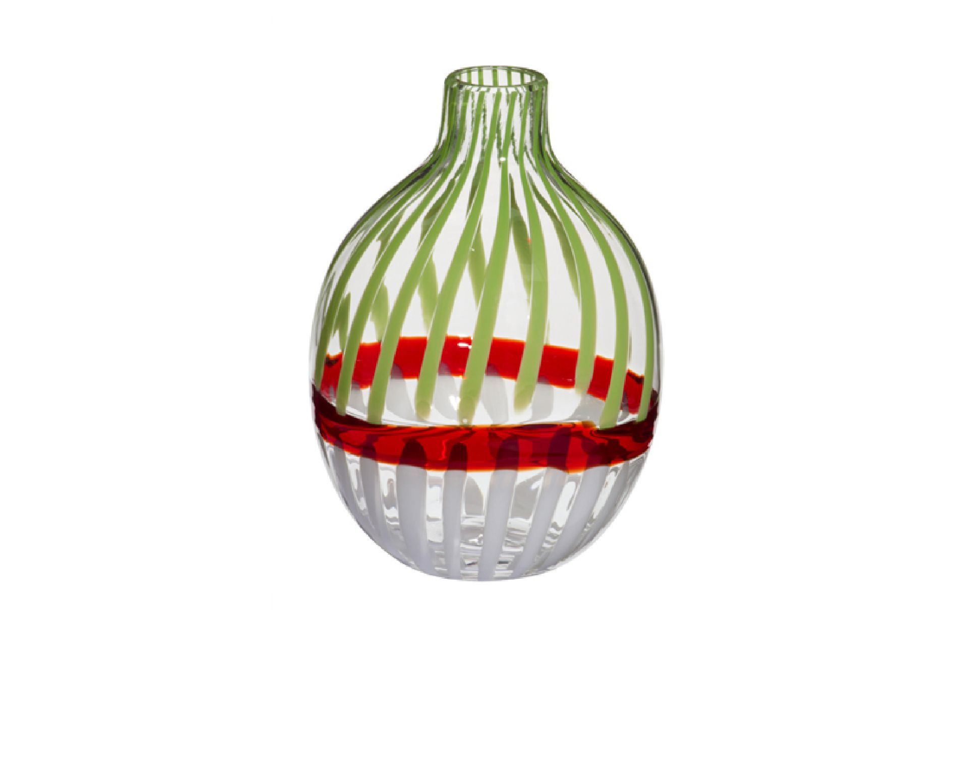 Vase Singleflower Italia Murano Glass Carlo Moretti