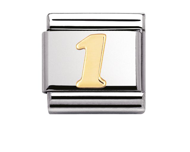 1 number composable steel and gold