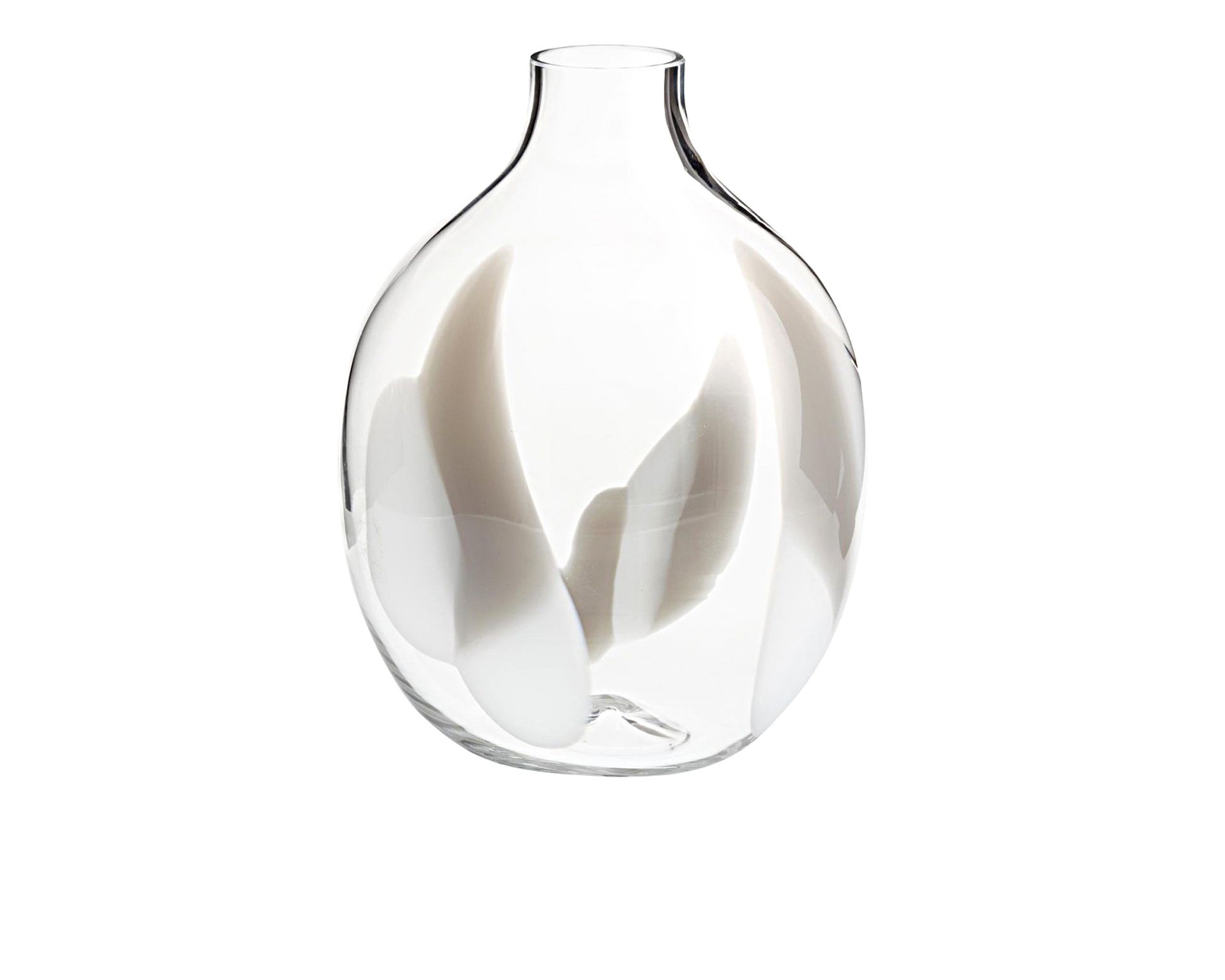 Vase Singleflower Murano Glass Carlo Moretti