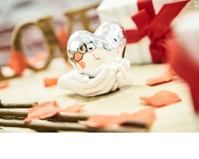Scultura Mani Con Cuore Argento Selezione Zanolli 186165 890me26051ag
