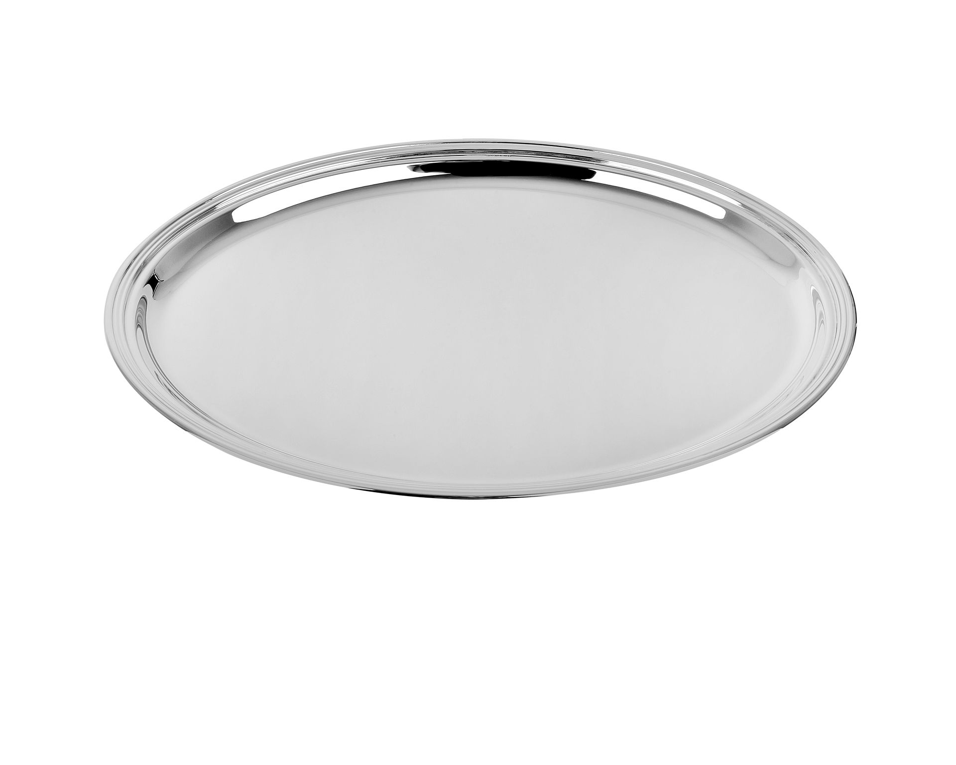 Vassoio Ovale Silver Plated In Stile Inglese Selezione Zanolli