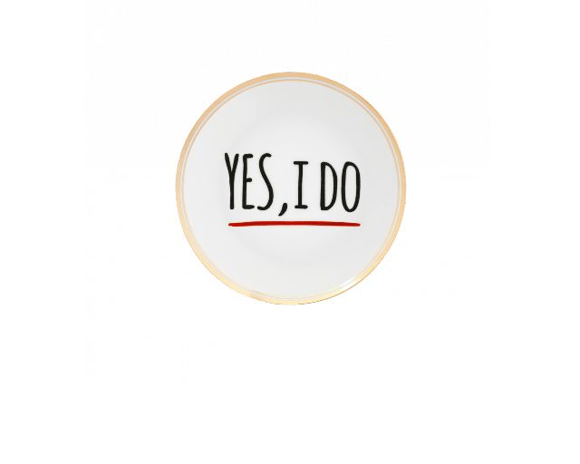 Little plate la tavola scomposta porcelain yes i do