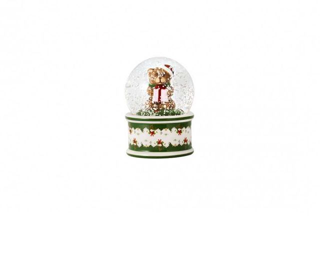 Idea regalo natale palla di neve christmas toys porcellana piccolo