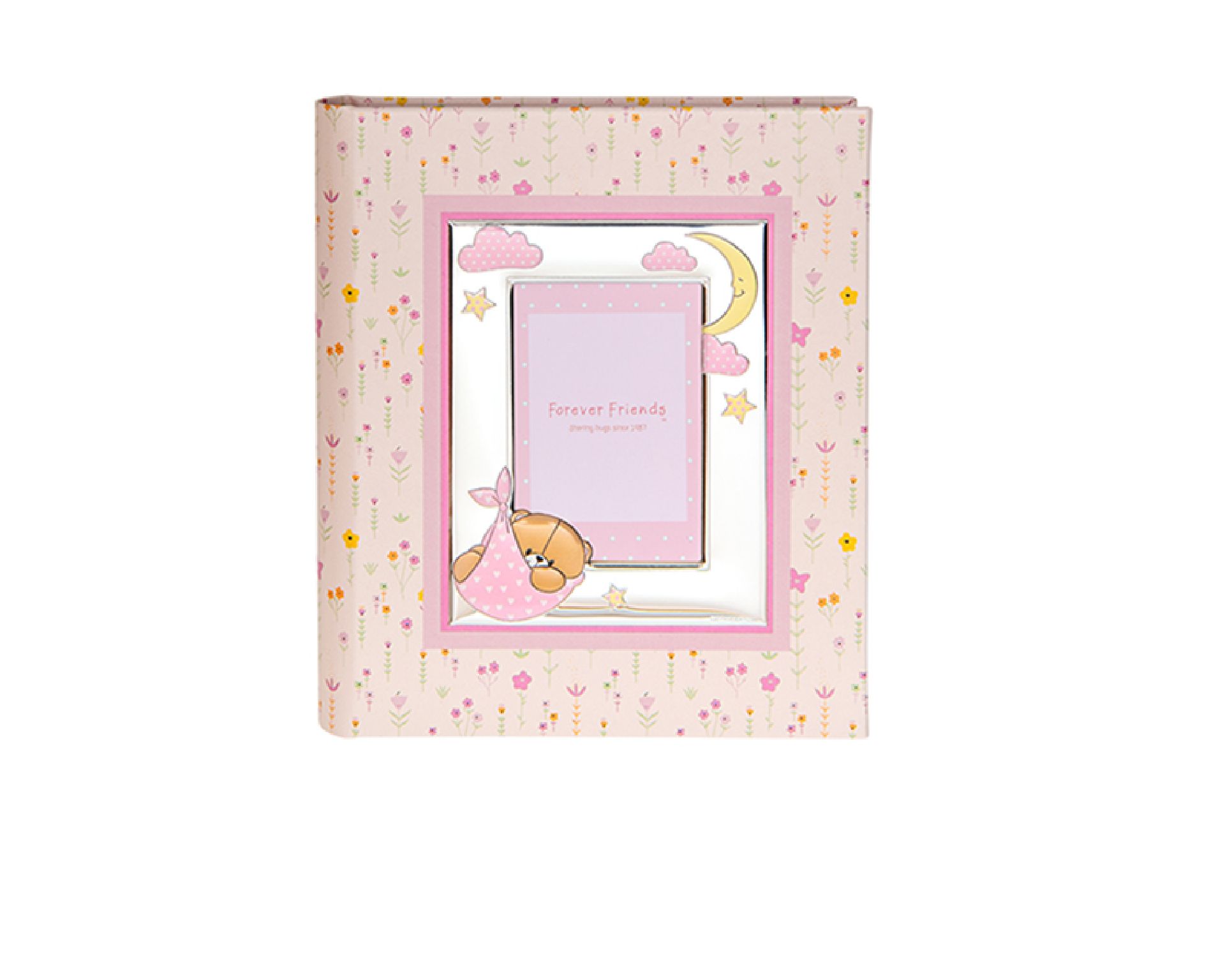 Album Forever Friends Pink Teddy Bear With Photo Frame Selezione Zanolli 180656 875ff032820r