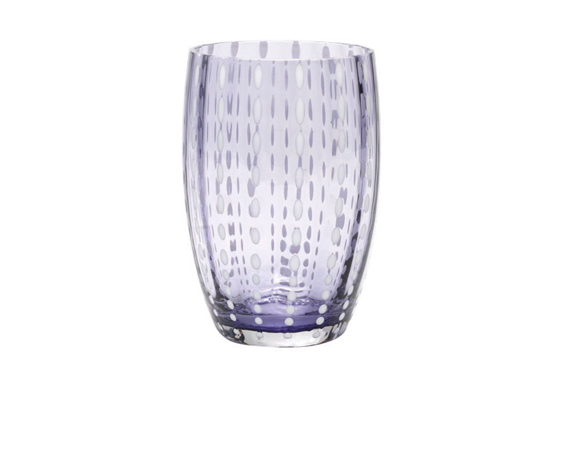 Bicchiere Tumbler Perle Lavanda Zafferano 175851 978pr00110