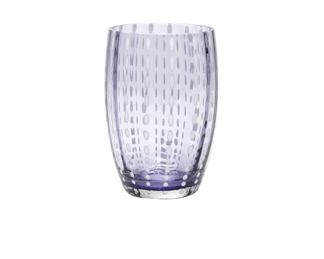 Bicchiere tumbler perle lavanda