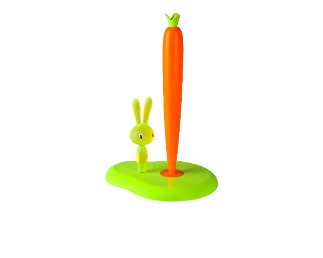 Portarotolo cucina bunny & carrot verde