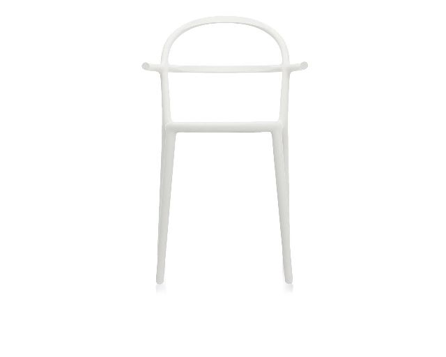 Set of chairs generic c white 2 pieces