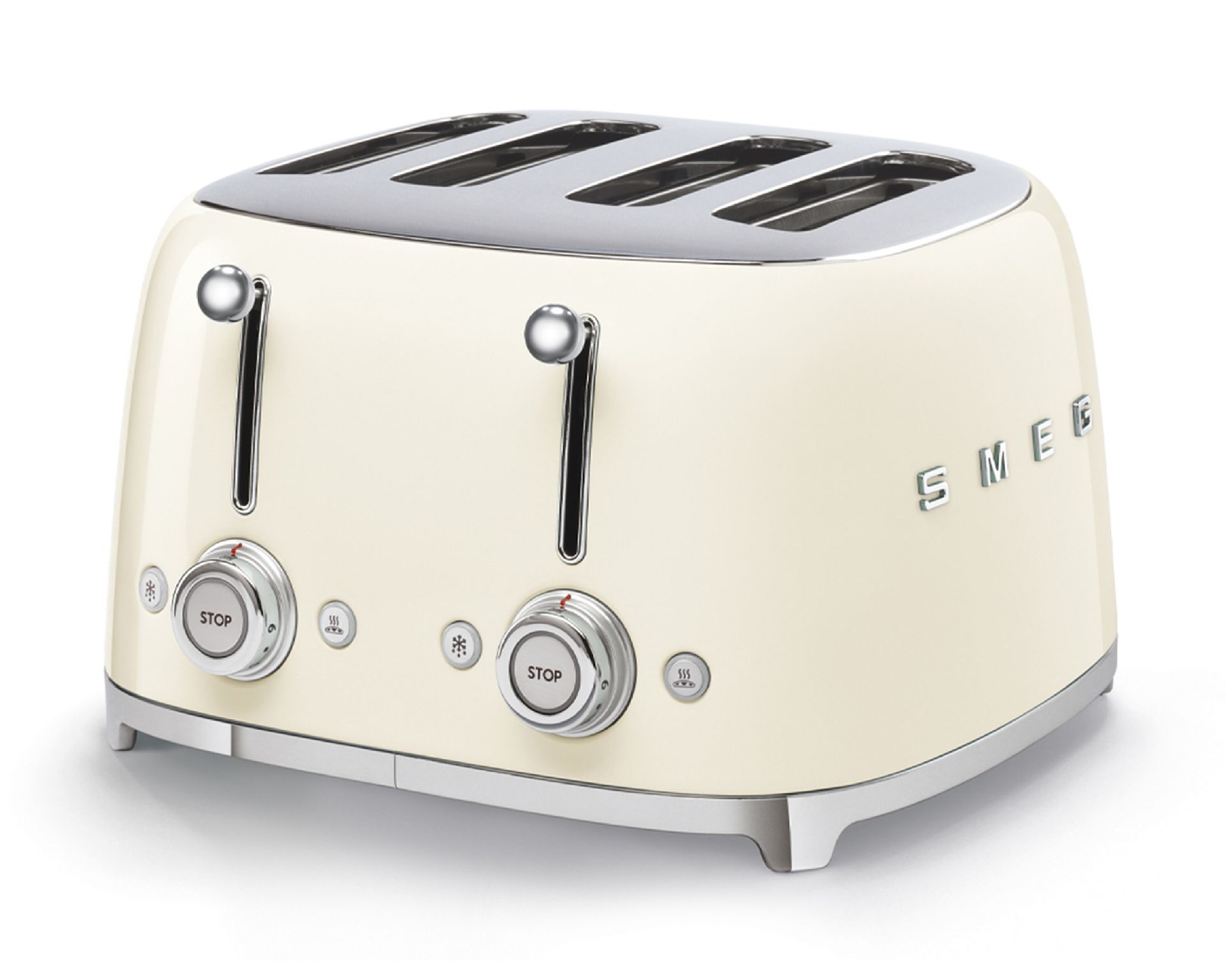 Toaster 4 Slices Cream Smeg 189486 891tsf03creu