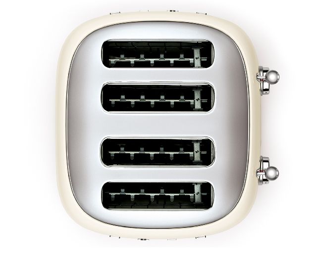 Toaster 4 Slices Cream Smeg 189486 891tsf03creu