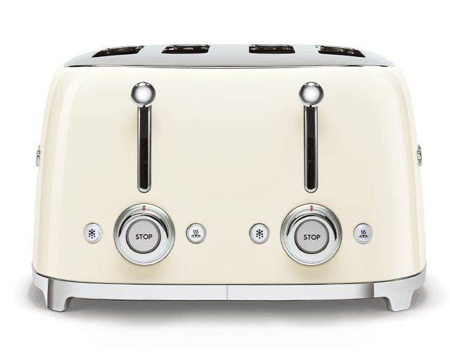 Toaster 4 Slices Cream Smeg 189486 891tsf03creu