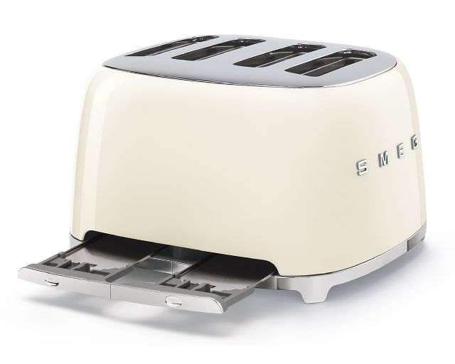 Toaster 4 Slices Cream Smeg 189486 891tsf03creu