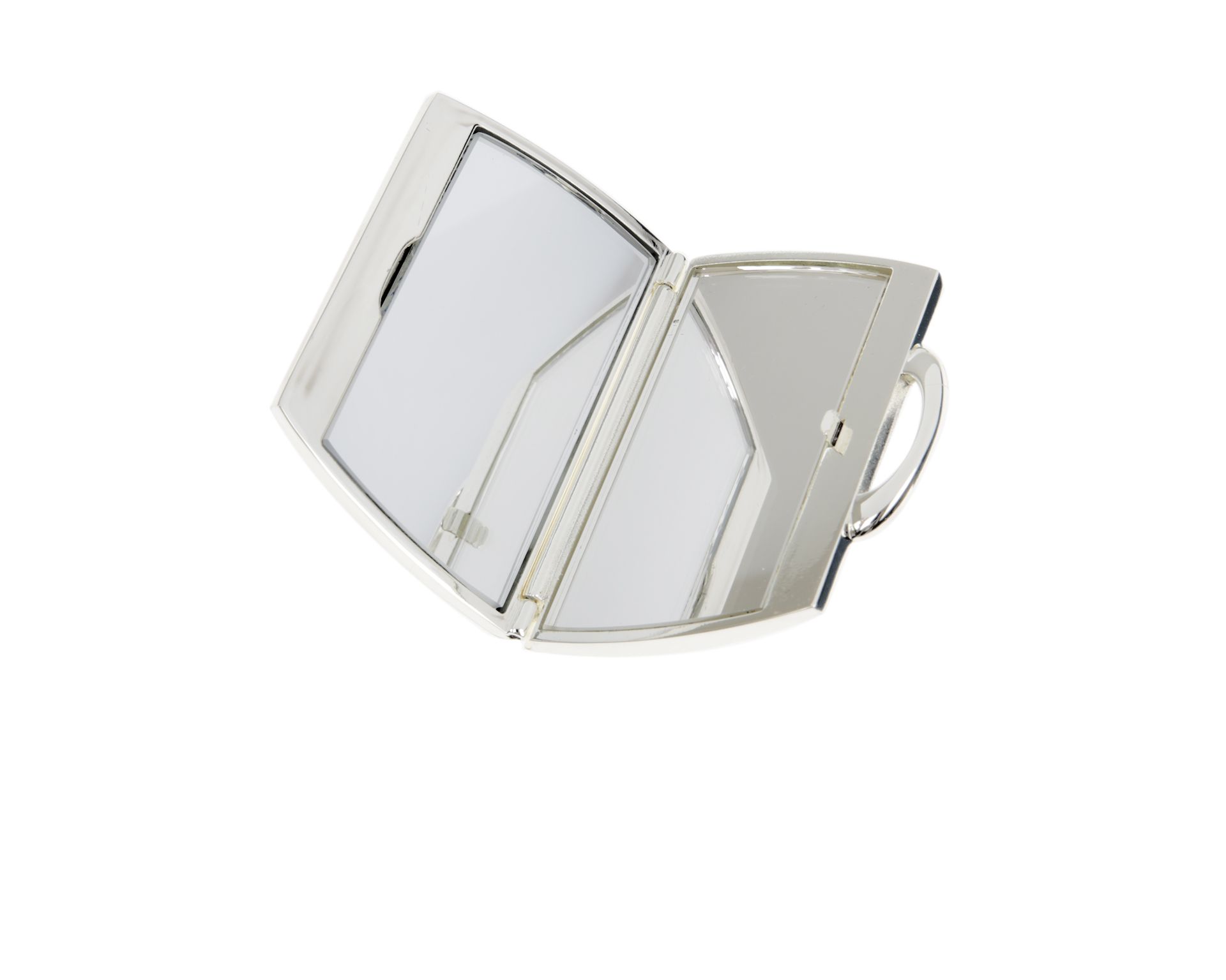 Specchietto Borsetta Silver Plated Selezione Zanolli