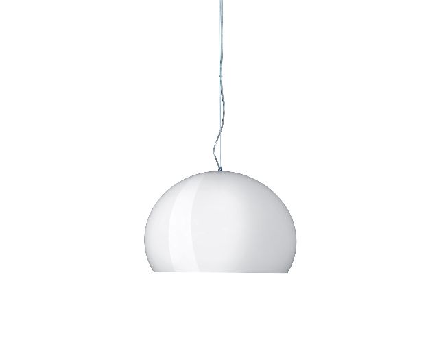 Lampada sospensione small fl/y bianco lucido