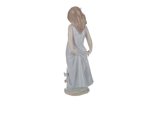 Amica Delle Farfalle Porcellana Lladro