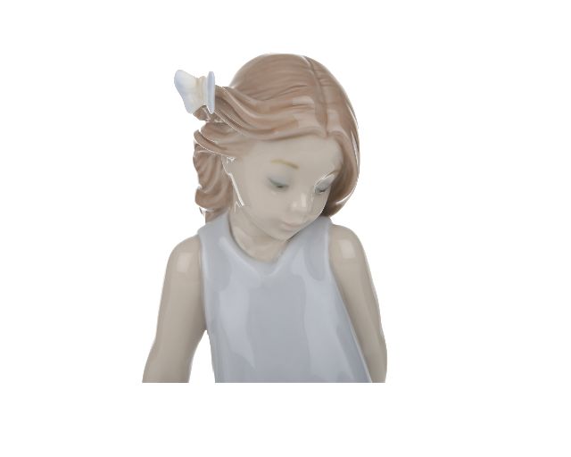 Amica Delle Farfalle Porcellana Lladro