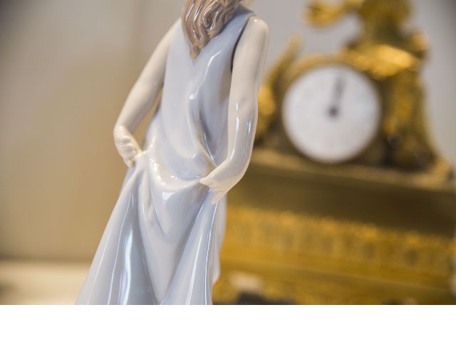 Amica Delle Farfalle Porcellana Lladro