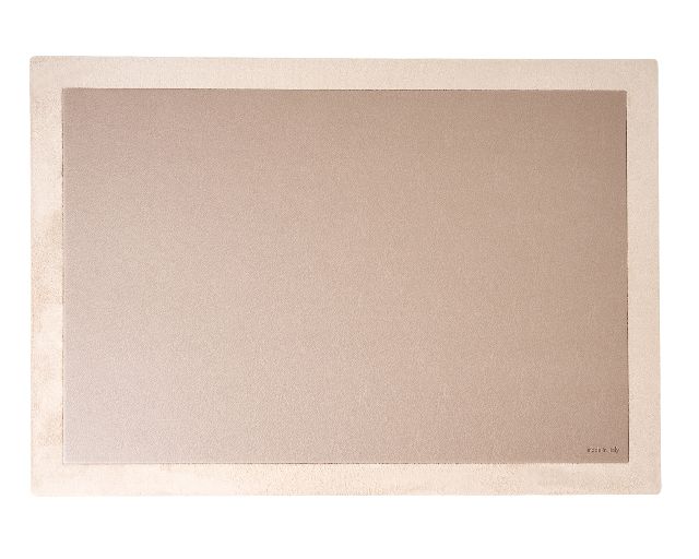 Desk pad in dove gray eco-leather