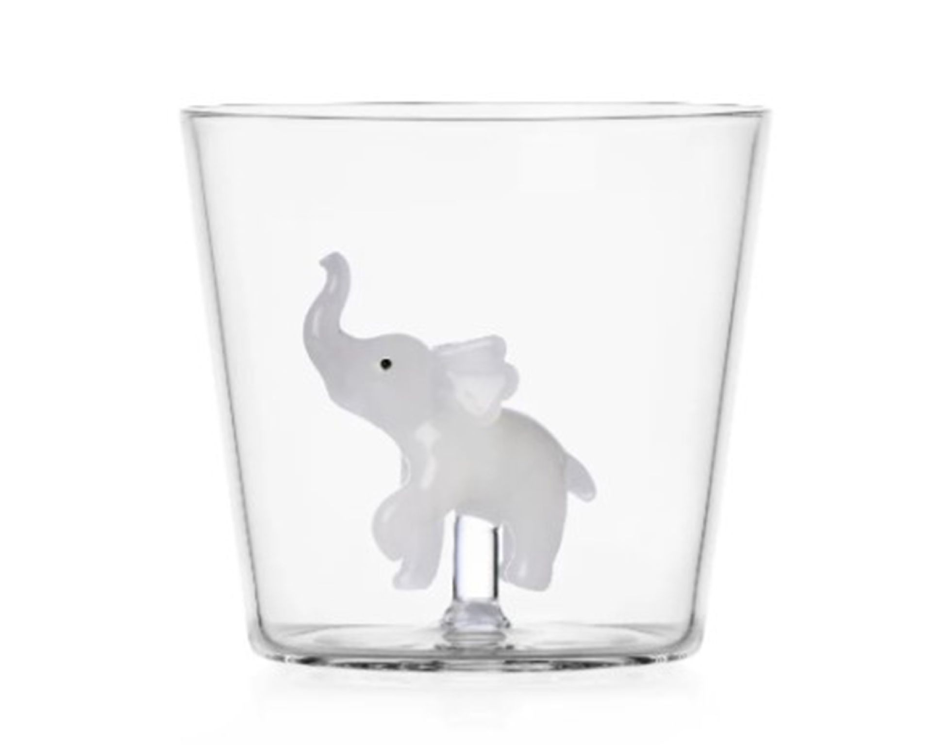Bicchiere Tumbler Savannah Elefante Bianco Ichendorf