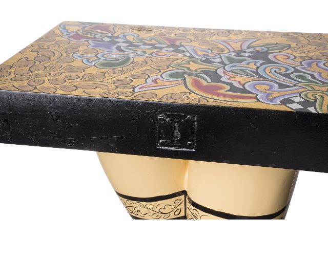 Console Table Ladys Legs Hand Painted Toms Drag 145469 753td4397